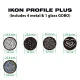 ADJ Ikon Profile Plus gobo set.