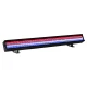 Red and blue lit ADJ Jolt Bar FXIP.