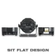 Mega Flat Hex L PAR rear panel design.
