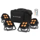Mega Flat Hex L PAK4 lighting set.