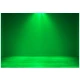 Mega Wash 24 green light projection.