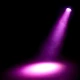 Purple Par Z150 RGBA light effect.