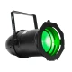Par Z150 RGBA green light fixture.