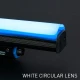 White circular lens on Pixie Strip 120.