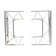 Pro Event TBL 2 folded booth panels.