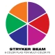 Six-colored circular light wheel.