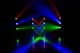 Stryker Max multicolored light beams.