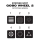 Stryker Spot gobo wheel 2 diagram.