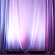 Ultra Hex Bar 12 lighting on curtain.