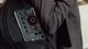 Numark Mixtrack Go in backpack for portability