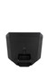 Top view of a RCF 812A speaker black speaker enclosure.