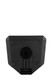 Bottom view of a RCF 812A speaker black pole mount.