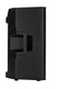 Side profile of a black RCF 812A speaker