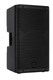 Angled view of a black RCF 812A speaker.