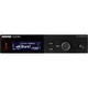 Shure SLXD4+ wireless receiver front panel.