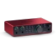 Focusrite Scarlett 2i2 4th Gen angled