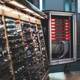 Focusrite audio gear in studio rack
