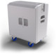 LD Systems MAUI44G3W subwoofer on wheels