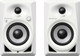 Pioneer DJ DM-40BT-W 4" Bluetooth Desktop Studio Monitor Active Speakers (White)