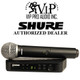 Shure BLX24/PG58 H10 Handheld Wireless PG58 Microphone System H10: 542 - 572MHz.