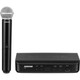 Shure BLX24/PG58 H10 Handheld Wireless PG58 Microphone System H10: 542 - 572MHz.