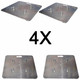 4X ProX XT-BP2424A 24" x 24" 8mm Aluminum Base Plate F34 Trussing Includes Conical Connectors