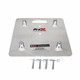 4X ProX XT-BP1616A 16" X 16" Aluminum Base Plate w/ connectors 10mm 9lbs