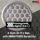 ProX X-MXTPRO3LTBL Numark MixTrack 3 / Pro 3 & Platinum DJ Case w/ Laptop Shelf 