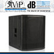 DB Technologies SUB 618 Active 18" DJ/Club Subwoofer Class-D 1200W Amplified Sub