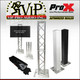 2x ProX XT-FTP328-656-B Flex Tower Totem package w/ Soft Carrying Bag (PAIR)