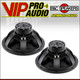 2x B&C 15NW100-8 15" speaker drivers.