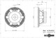 B&C 12PE32 speaker dimensions