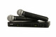 Shure BLX288/PG58-H9 Dual Handheld Wireless Microphone System (H9: 512-542 MHz)