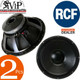 2x RCF L18P400 18" 2000W Subwoofer 4 Professional bass reflex & bass-horn system