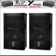 2x Yorkville EF12P Active 12" Powered PA Speaker 2400W Amplified Elite Series