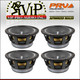 4x PRV Audio 12MR2000 Pro Audio Midrange Midbass 2000W 8Ohm Woofer Speaker *FOUR