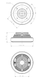 18 Sound HD2080T 2" High Frequency Compression Driver 200 Watts Bolt-On 8-Ohm