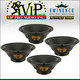 4x Eminence BETA-12CX 12" Mid-Bass Woofer 500W Pro Audio 8-Ohm Speaker