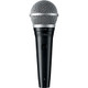 Shure PGA48-QTR Dynamic Vocal Microphone Mic, On-Off Switch With XLR to 1/4" Cable