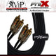 ProX XC-DRCA5 5 Ft. High Performance RCA Male to RCA Male Balanced Audio Cable