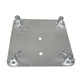 ProX XT-BP1212A 12"X12" Aluminum Base Plate w/ Connectors Standard Sized Truss
