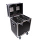 ProX XS-MH140X2W 140 Style Moving Head Lighting Case for 2 Units With 4" Wheels