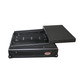 ProX XS-19MIXLTBL 10U Top / 19" Slanted Black on Black Mixer Case w/ LaptopShelf