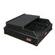 ProX XS-19MIXLTBL 10U Top / 19" Slanted Black on Black Mixer Case w/ LaptopShelf