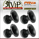 4x PRV Audio WG2500Ti Titanium Compression Driver + WG14-50 CR Horn 200W 8-Ohms.