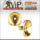 PRV Audio WGP14-25 Gold-S CR 1" Screw-On Short EXIT WAVEGUIDE 45 x 45 Horn 1-3/8