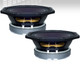 2x B&C 8PE21 8" Midrange Speaker 400W 8-Ohm Pro-Audio Replacement Woofer 8-Inch