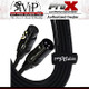 ProX XC-MIC10 10 Ft. Balanced XLR3-F to XLR3-M High Performance Microphone Cable