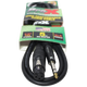 ProX XC-SXF05 5 Ft. Balanced 1/4" TRS-M to XLR-F High Performance Audio Cable