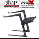 ProX T-Ulps200 Portable DJ Desktop Laptop Stand w/ 2nd Tier Shelf & Mounting Clamps